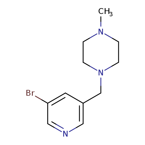 1-((5-Bromopyridin-3-yl)methyl)-4-methylpiperazine