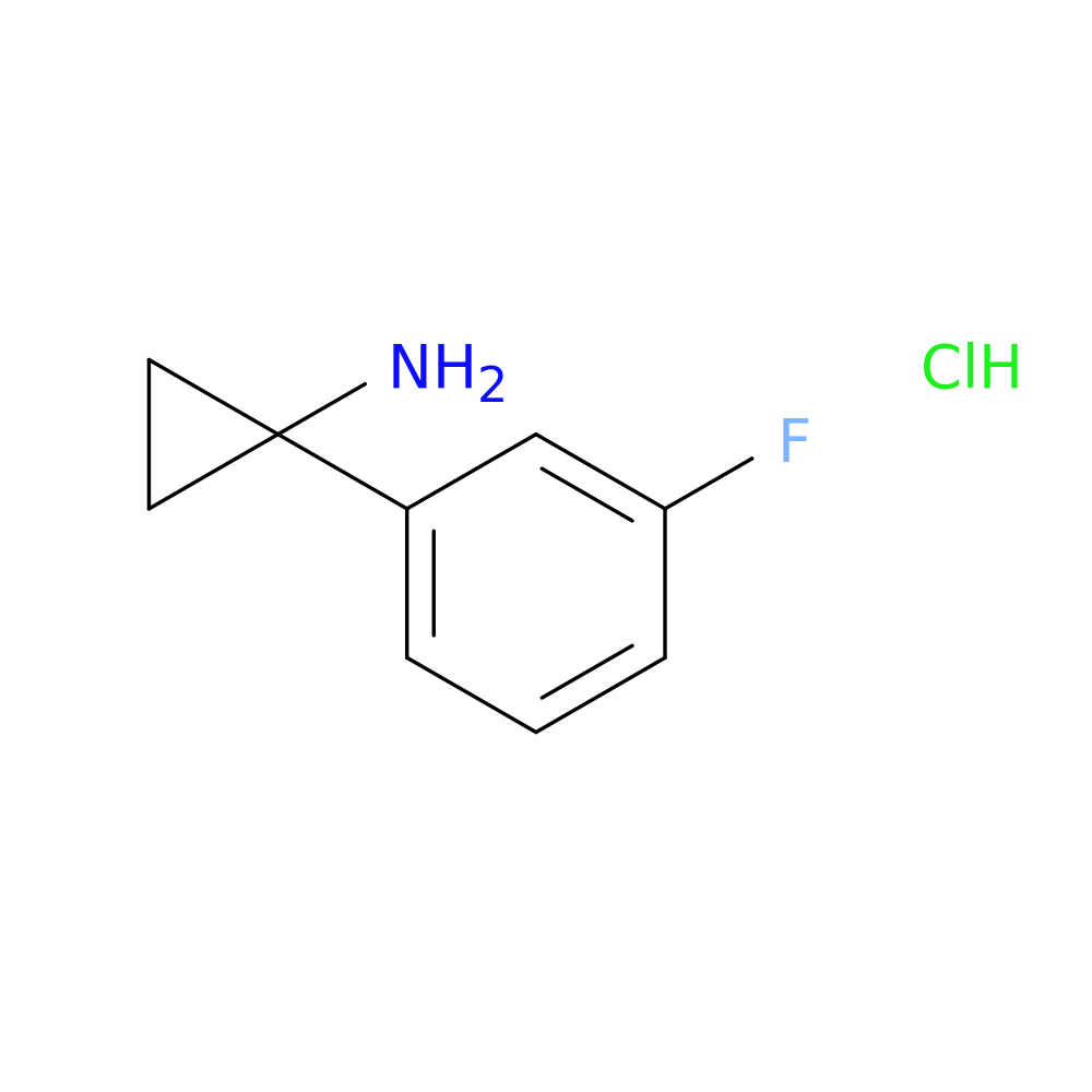 1-(3-Fluorophenyl)cyclopropanamine hydrochloride