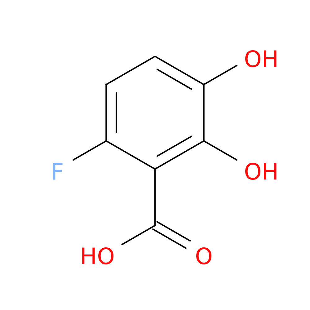6-Fluoro-2,3-dihydroxybenzoic acid