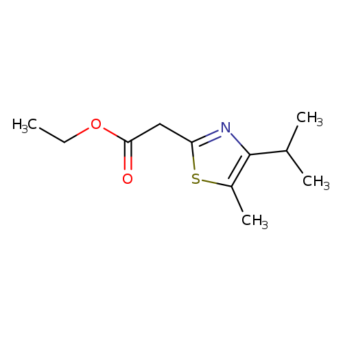ethyl 2-[5-methyl-4-(propan-2-yl)-1,3-thiazol-2-yl]acetate