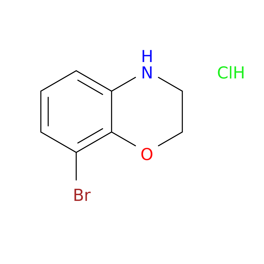 8-Bromo-3,4-dihydro-2h-benzo[b][1,4]oxazine hydrochloride