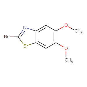 2-bromo-5,6-dimethoxy-1,3-benzothiazole