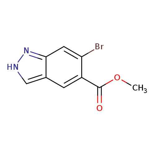 1H-​Indazole-​5-​carboxylic acid, 6-​bromo-​, methyl ester