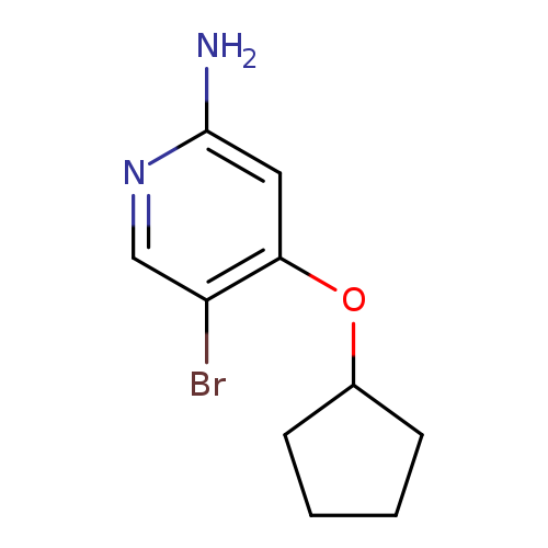 5-bromo-4-(cyclopentyloxy)pyridin-2-amine