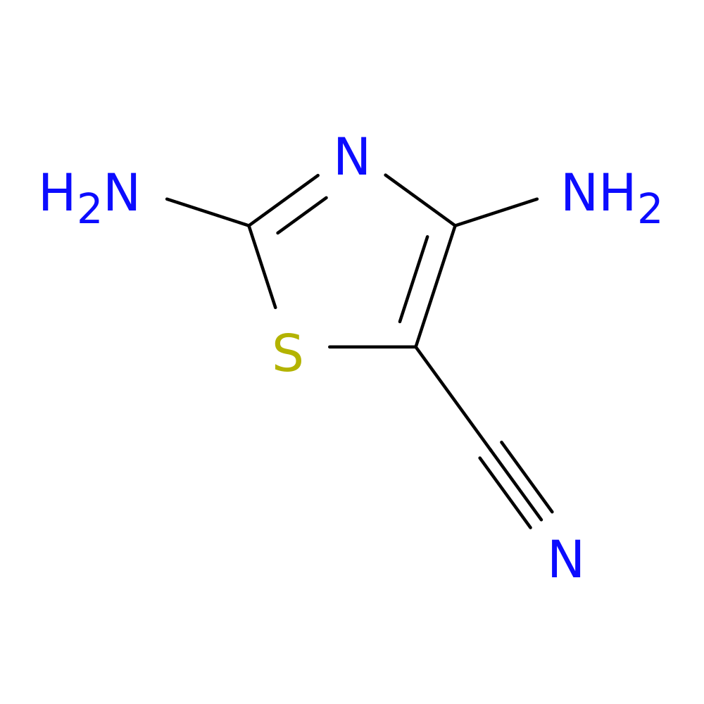diamino-1,3-thiazole-5-carbonitrile