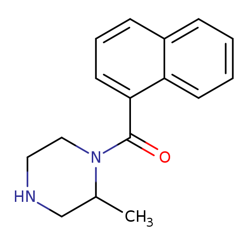 2-methyl-1-(naphthalene-1-carbonyl)piperazine