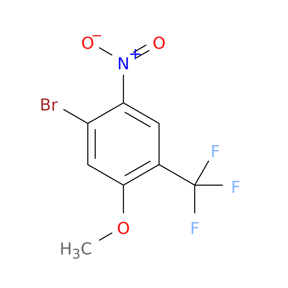 1-Bromo-5-methoxy-2-nitro-4-(trifluoromethyl)benzene