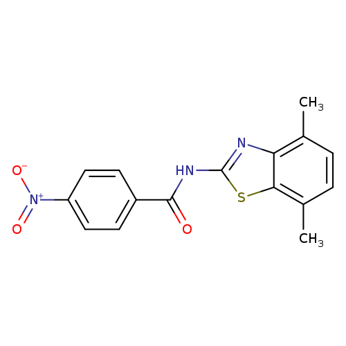 N-(4,7-dimethyl-1,3-benzothiazol-2-yl)-4-nitrobenzamide
