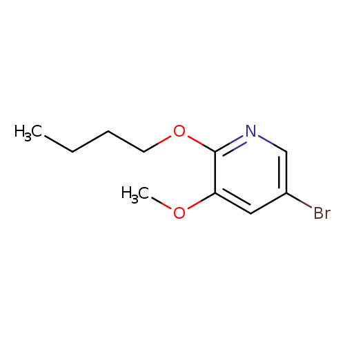5-Bromo-2-butoxy-3-methoxypyridine