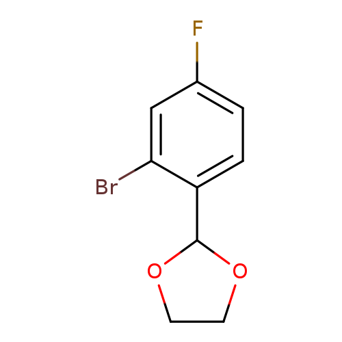 2-(2-Bromo-4-fluorophenyl)-1,3-dioxolane