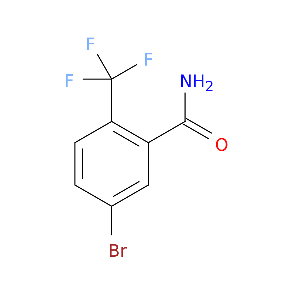 5-Bromo-2-(trifluoromethyl)benzamide