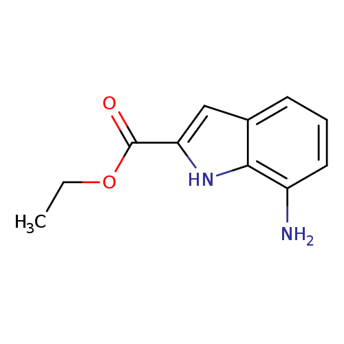 1H-Indole-2-carboxylicacid,7-amino-,ethylester(9CI)