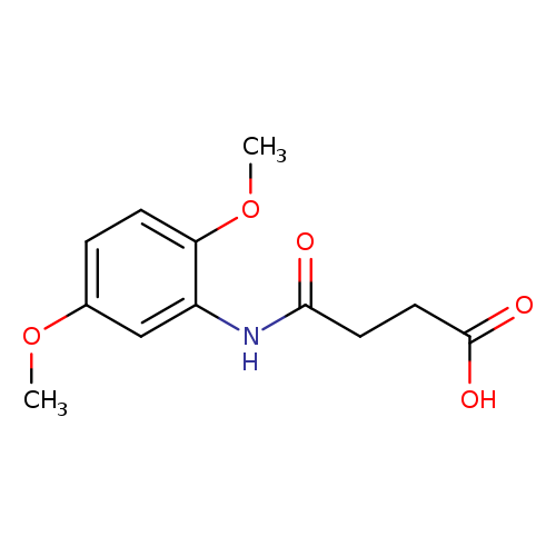 3-[(2,5-dimethoxyphenyl)carbamoyl]propanoic acid