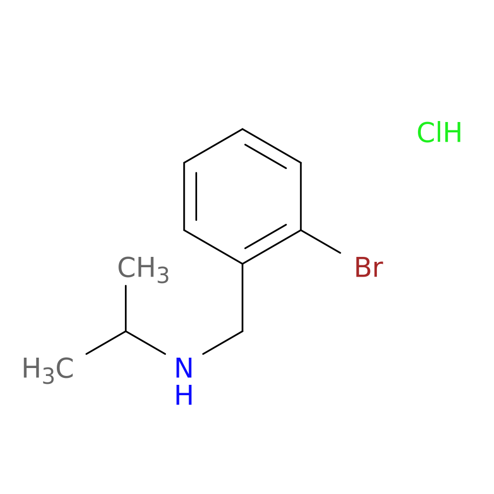 N-(2-bromobenzyl)-2-propanamine hydrochloride