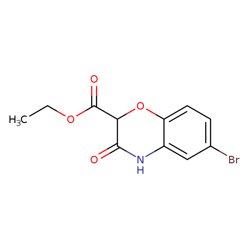 ethyl 6-Bromo-3-oxo-3,4-dihydro-2H-benzo[b][1,4]oxazine-2-carboxylate