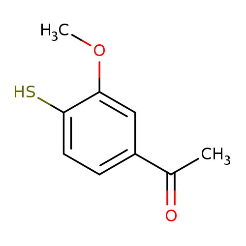 1-(3-methoxy-4-sulfanylphenyl)ethan-1-one