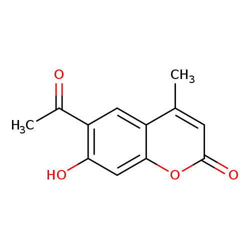 2H-1-Benzopyran-2-one, 6-acetyl-7-hydroxy-4-methyl-
