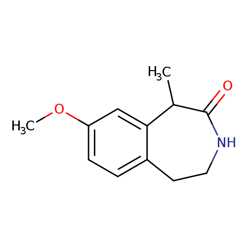 8-methoxy-1-methyl-2,3,4,5-tetrahydro-1H-3-benzazepin-2-one