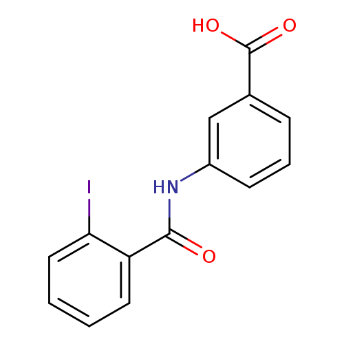 3-(2-iodobenzamido)benzoic acid