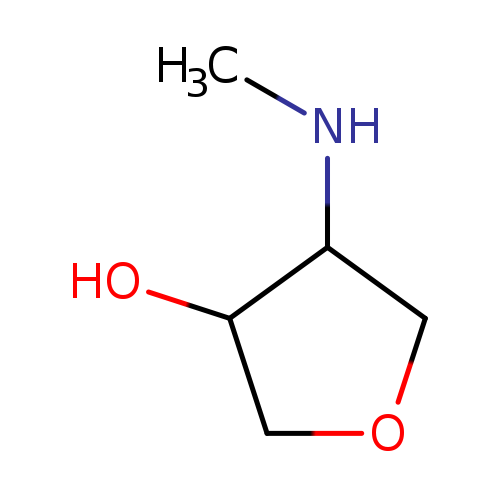 4-(methylamino)oxolan-3-ol