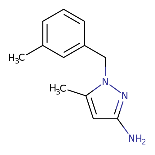 5-Methyl-1-(3-methylbenzyl)-1h-pyrazol-3-amine