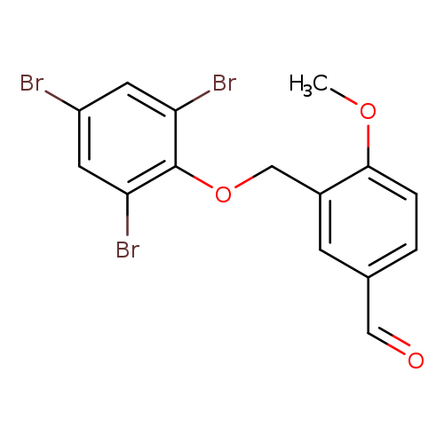 4-Methoxy-3-((2,4,6-tribromophenoxy)methyl)benzaldehyde