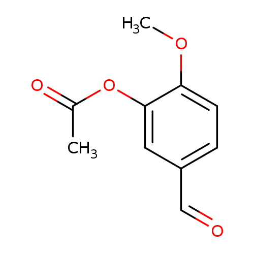 5-formyl-2-methoxyphenyl acetate