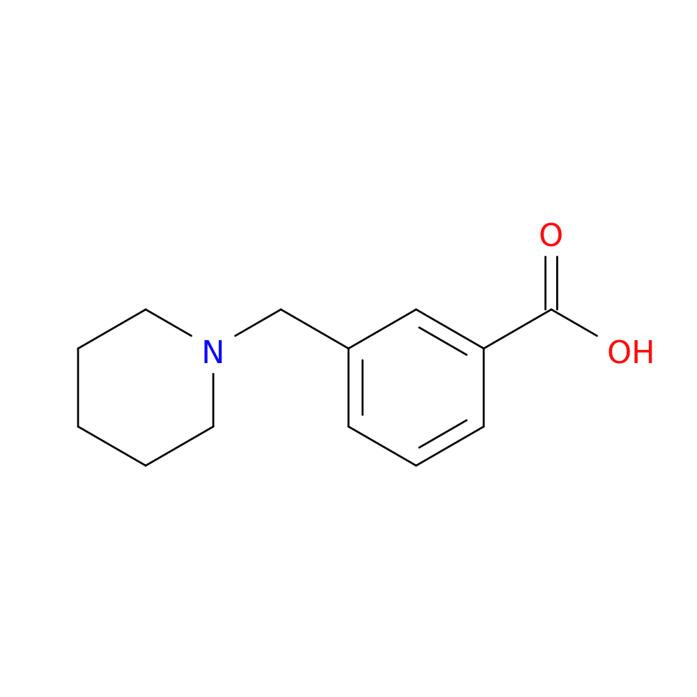 3-(Piperidin-1-ylmethyl)benzoic acid