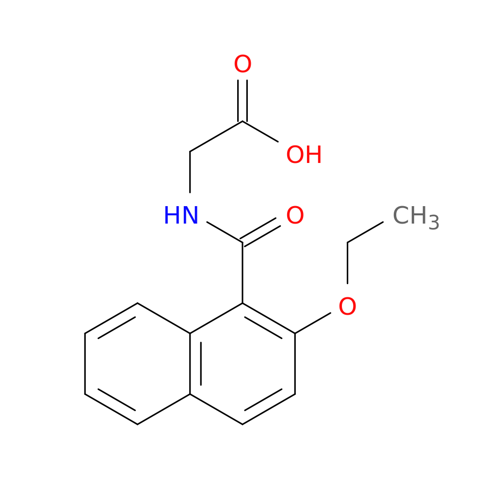2-[(2-ethoxynaphthalen-1-yl)formamido]acetic acid