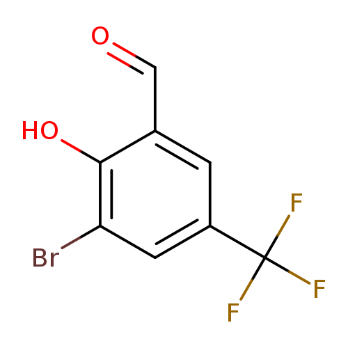 3-Bromo-2-hydroxy-5-(trifluoromethyl)benzaldehyde