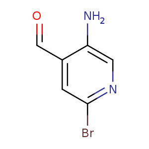 5-amino-2-bromo-pyridine-4-carbaldehyde