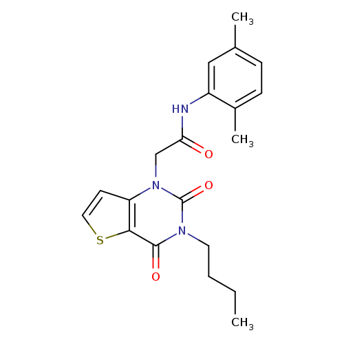 2-{3-butyl-2,4-dioxo-1H,2H,3H,4H-thieno[3,2-d]pyrimidin-1-yl}-N-(2,5-dimethylphenyl)acetamide