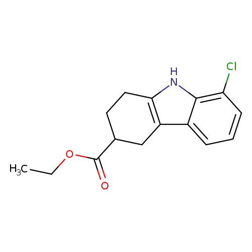 ethyl 8-chloro-2,3,4,9-tetrahydro-1H-carbazole-3-carboxylate
