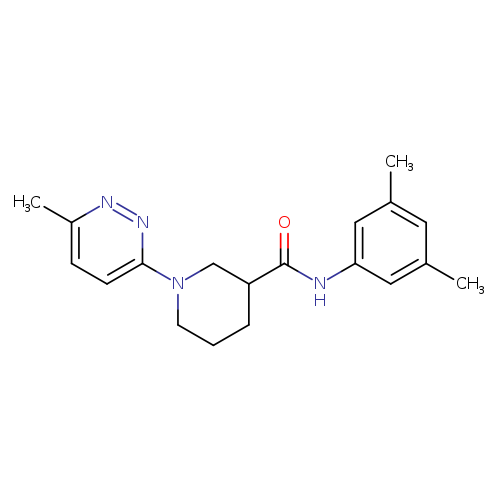 N-(3,5-dimethylphenyl)-1-(6-methylpyridazin-3-yl)piperidine-3-carboxamide