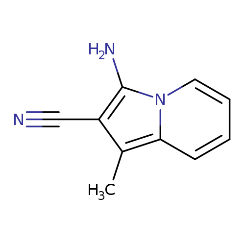 3-amino-1-methylindolizine-2-carbonitrile