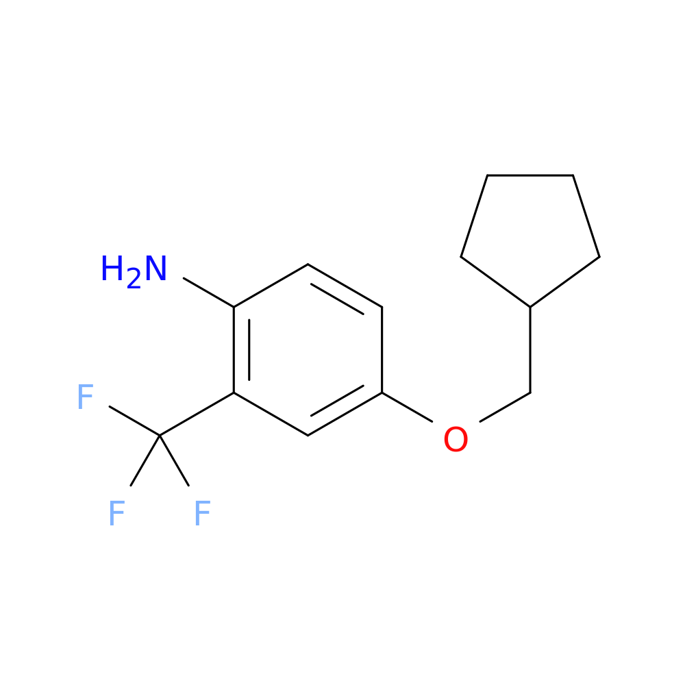 4-(Cyclopentylmethoxy)-2-(trifluoromethyl)aniline