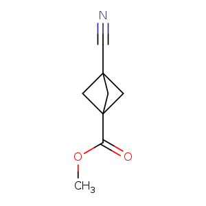 Bicyclo[1.1.1]pentane-1-carboxylic acid, 3-cyano-, methyl ester