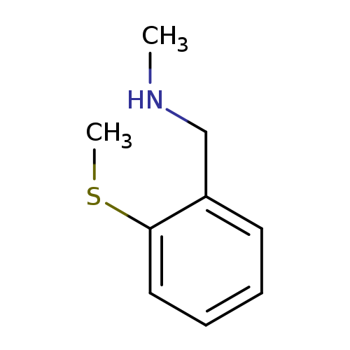 Methyl(([2-(methylsulfanyl)phenyl]methyl))amine