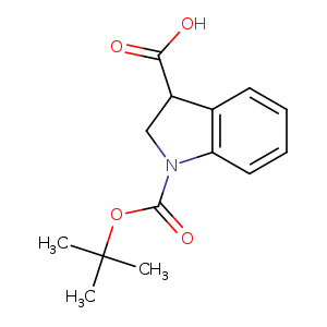 1-(TERT-BUTOXYCARBONYL)INDOLINE-3-CARBOXYLIC ACID