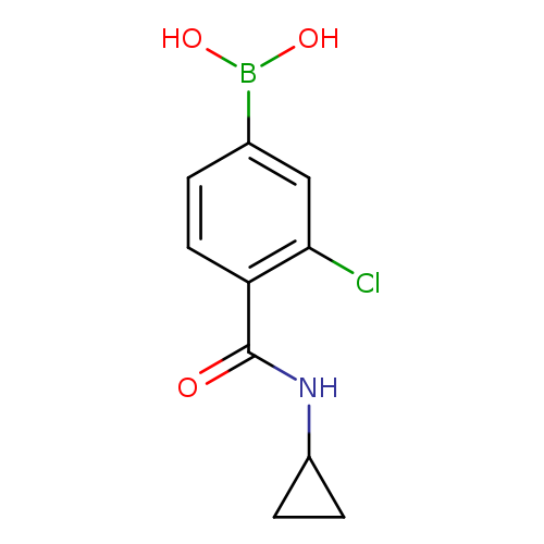 3-Chloro-4-(cyclopropylcarbamoyl)phenylboronic acid