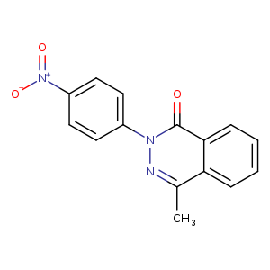 4-Methyl-2-(4-nitrophenyl)phthalazin-1(2h)-one