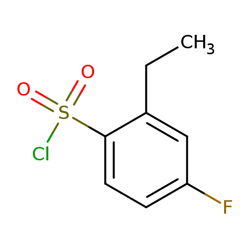 2-ethyl-4-fluorobenzene-1-sulfonylchloride