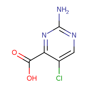 2-Amino-5-chloropyrimidine-4-carboxylic acid
