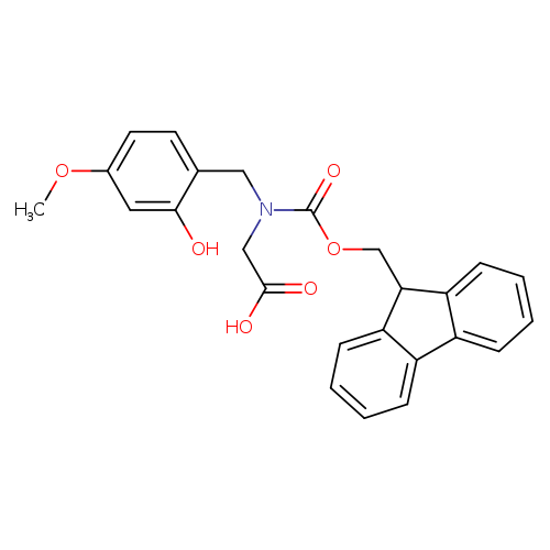 Glycine, N-[(9H-fluoren-9-ylmethoxy)carbonyl]-N-[(2-hydroxy-4-methoxyphenyl)methyl]-
