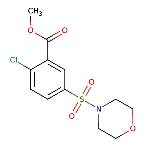 methyl 2-chloro-5-(morpholine-4-sulfonyl)benzoate