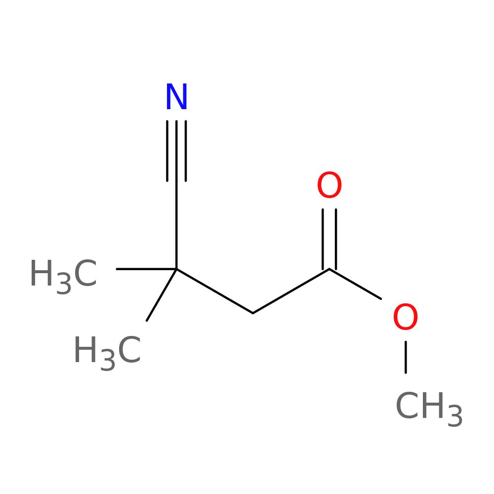 methyl 3-cyano-3,3-dimethylpropanoate