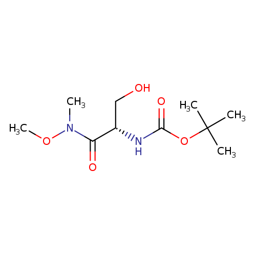 tert-Butyl (s)-1-(n-methoxy-n-methylcarbamoyl)-2-hydroxyethylcarbamate