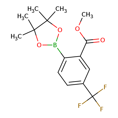 Methyl 2-(4,4,5,5-tetramethyl-1,3,2-dioxaborolan-2-yl)-5-(trifluoromethyl)benzoate