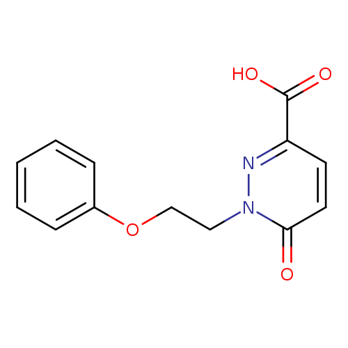 6-oxo-1-(2-phenoxyethyl)-1,6-dihydropyridazine-3-carboxylic acid