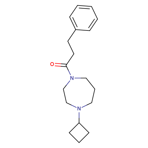 1-(4-cyclobutyl-1,4-diazepan-1-yl)-3-phenylpropan-1-one